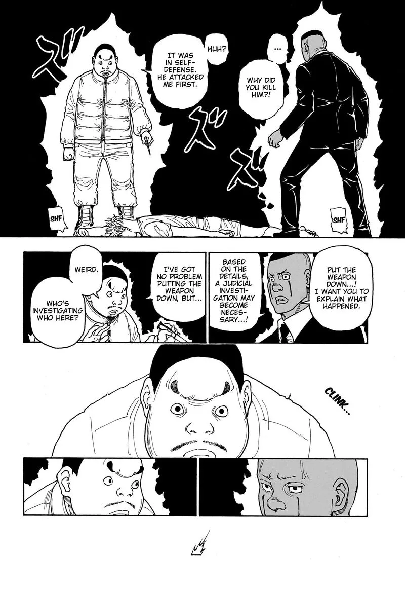 Hunter X Hunter Chapter 414 page 6