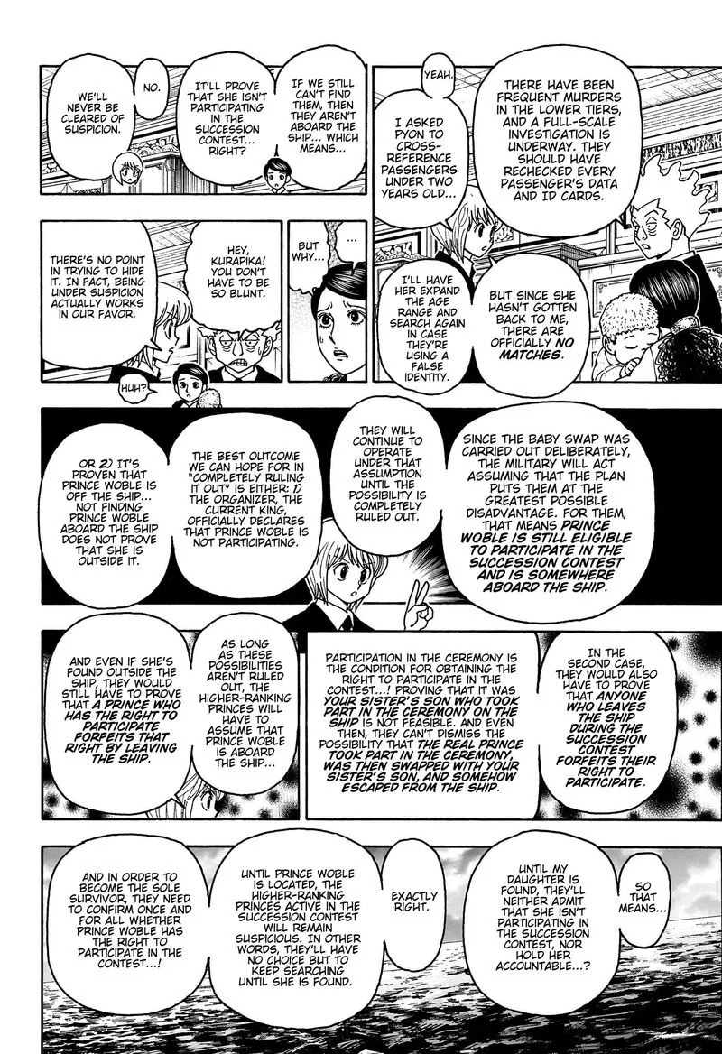 Hunter X Hunter Chapter 414 page 14