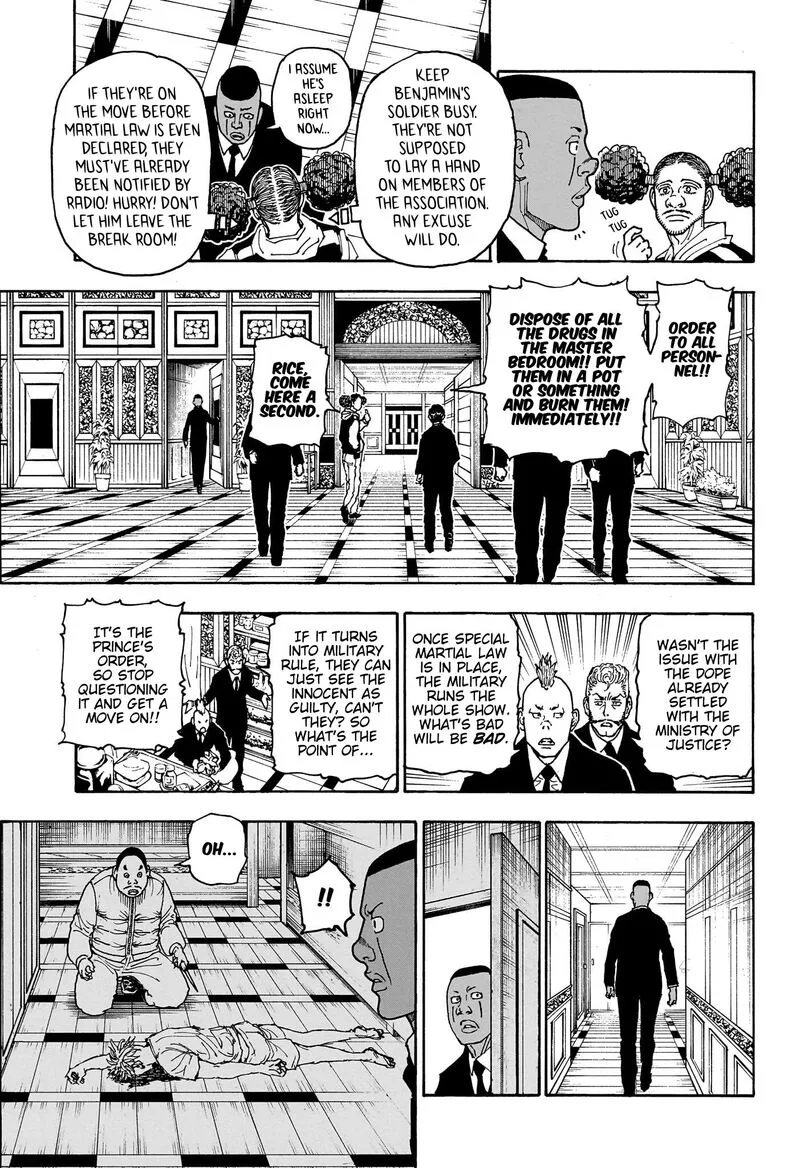Hunter X Hunter Chapter 414 page 5