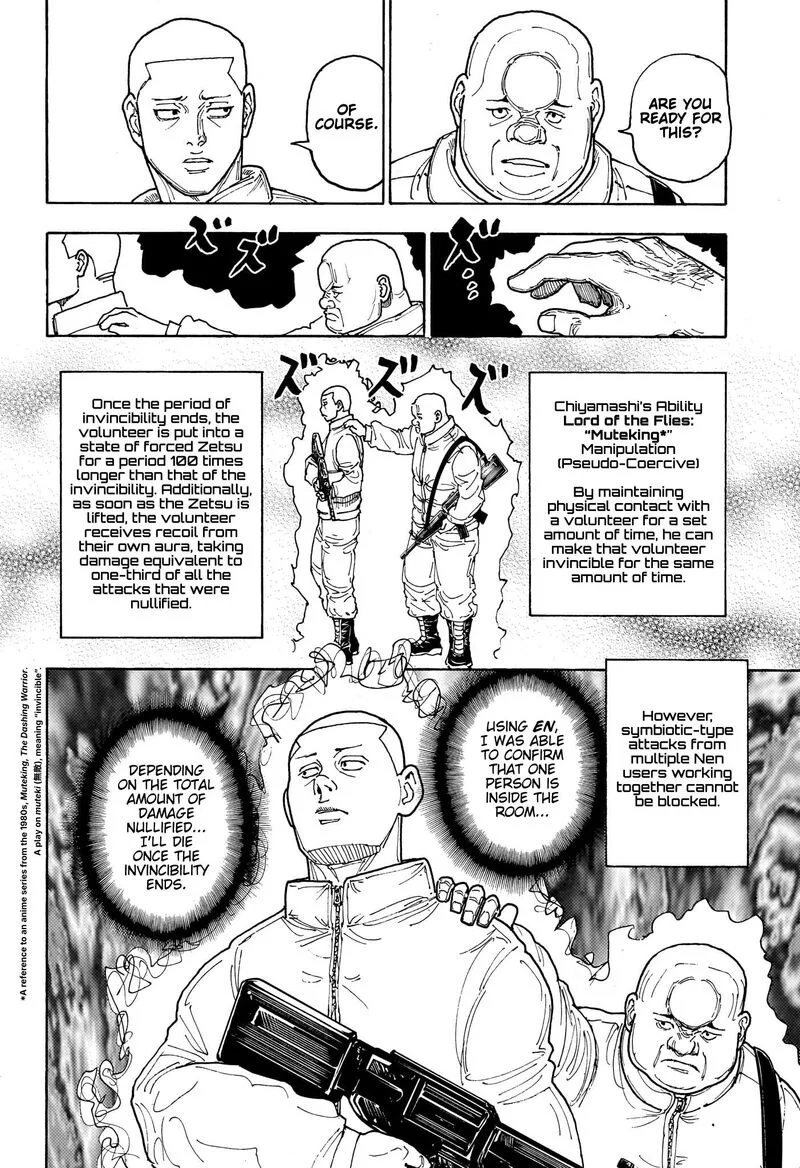 Hunter X Hunter Chapter 414 page 8