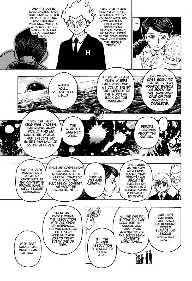 Hunter X Hunter Chapter 414 page 17