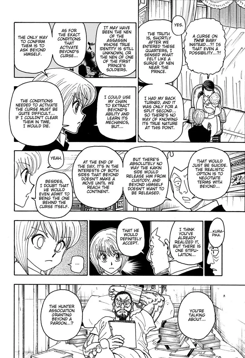 Hunter X Hunter Chapter 414 page 10