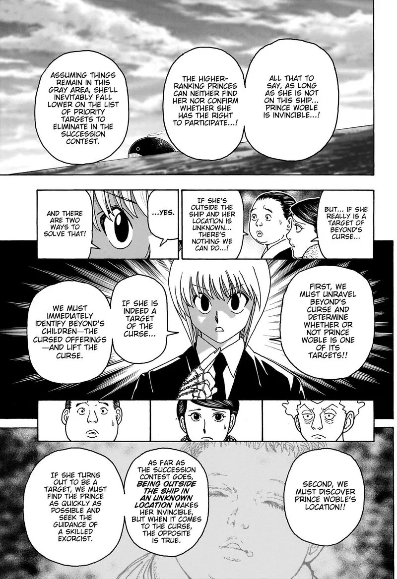 Hunter X Hunter Chapter 414 page 15