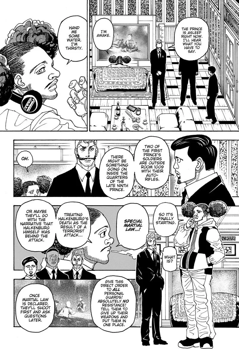 Hunter X Hunter Chapter 414 page 4