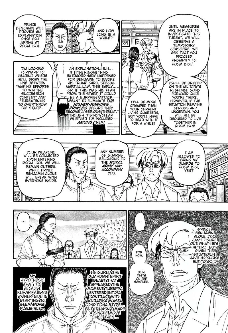 Hunter X Hunter Chapter 415 page 15
