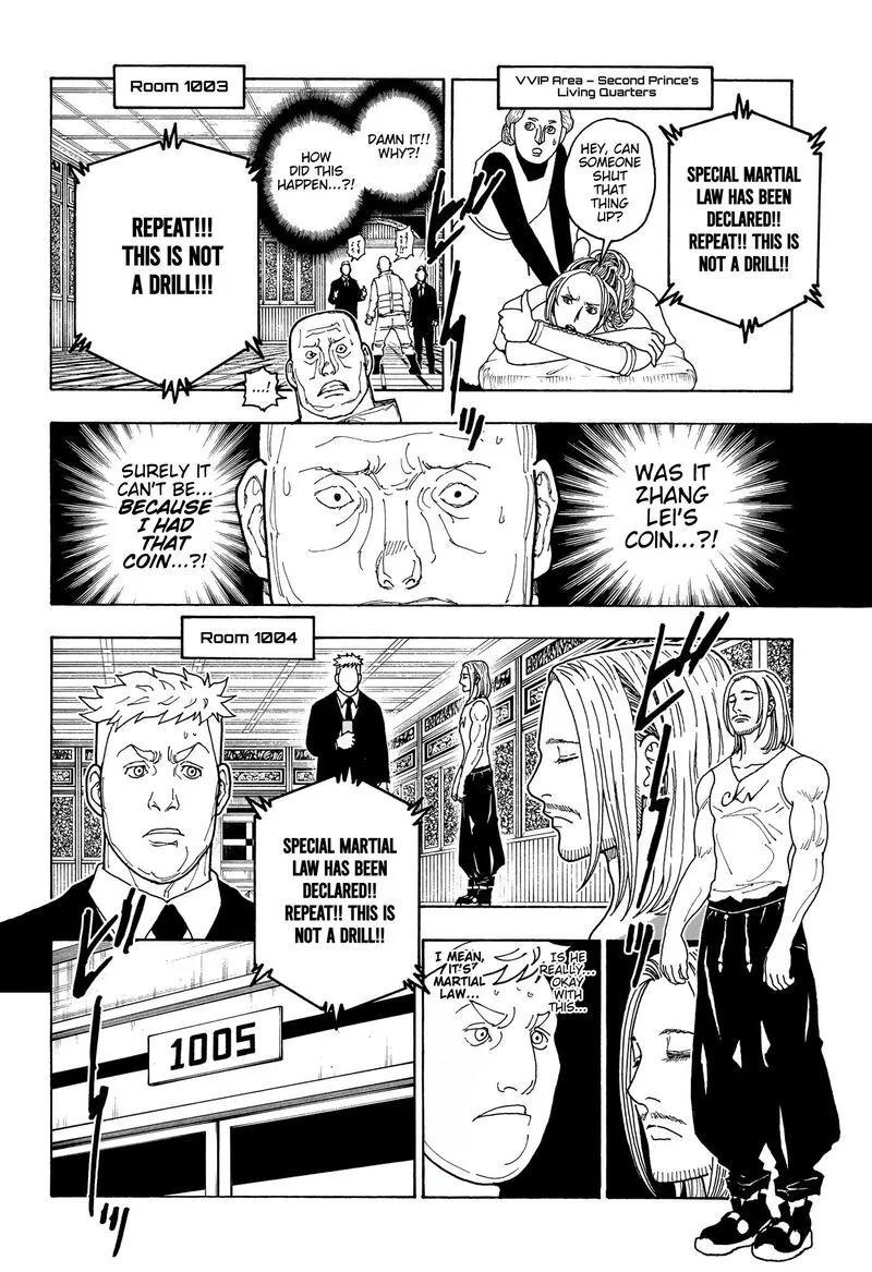 Hunter X Hunter Chapter 415 page 13