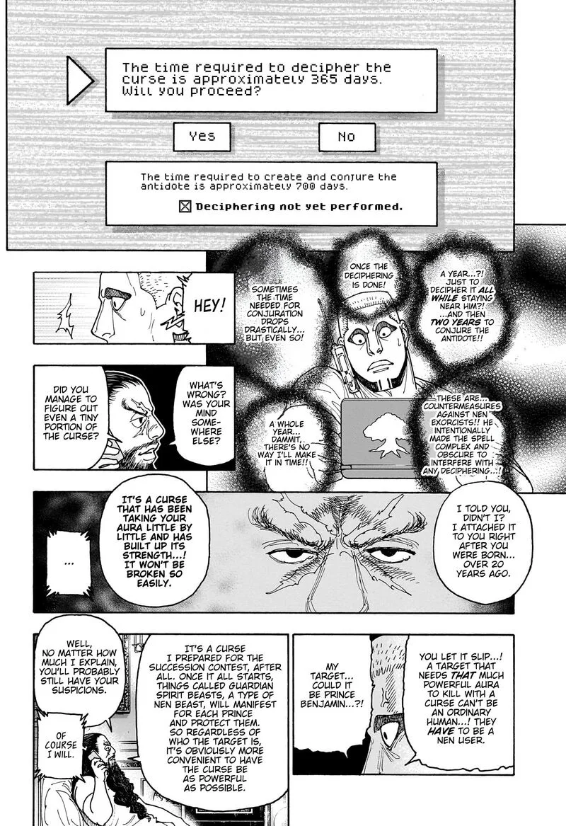 Hunter X Hunter Chapter 415 page 6