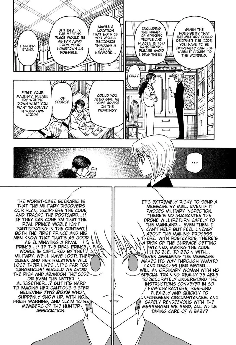 Hunter X Hunter Chapter 415 page 10
