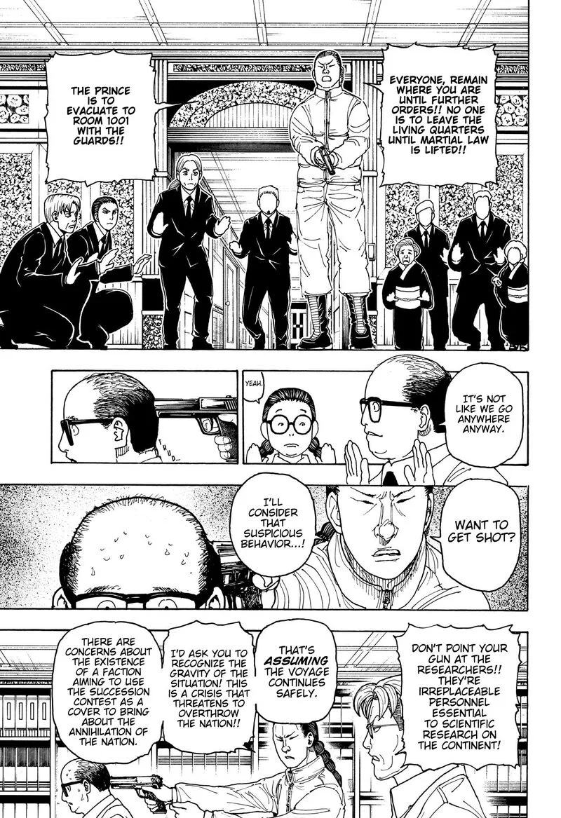 Hunter X Hunter Chapter 415 page 14