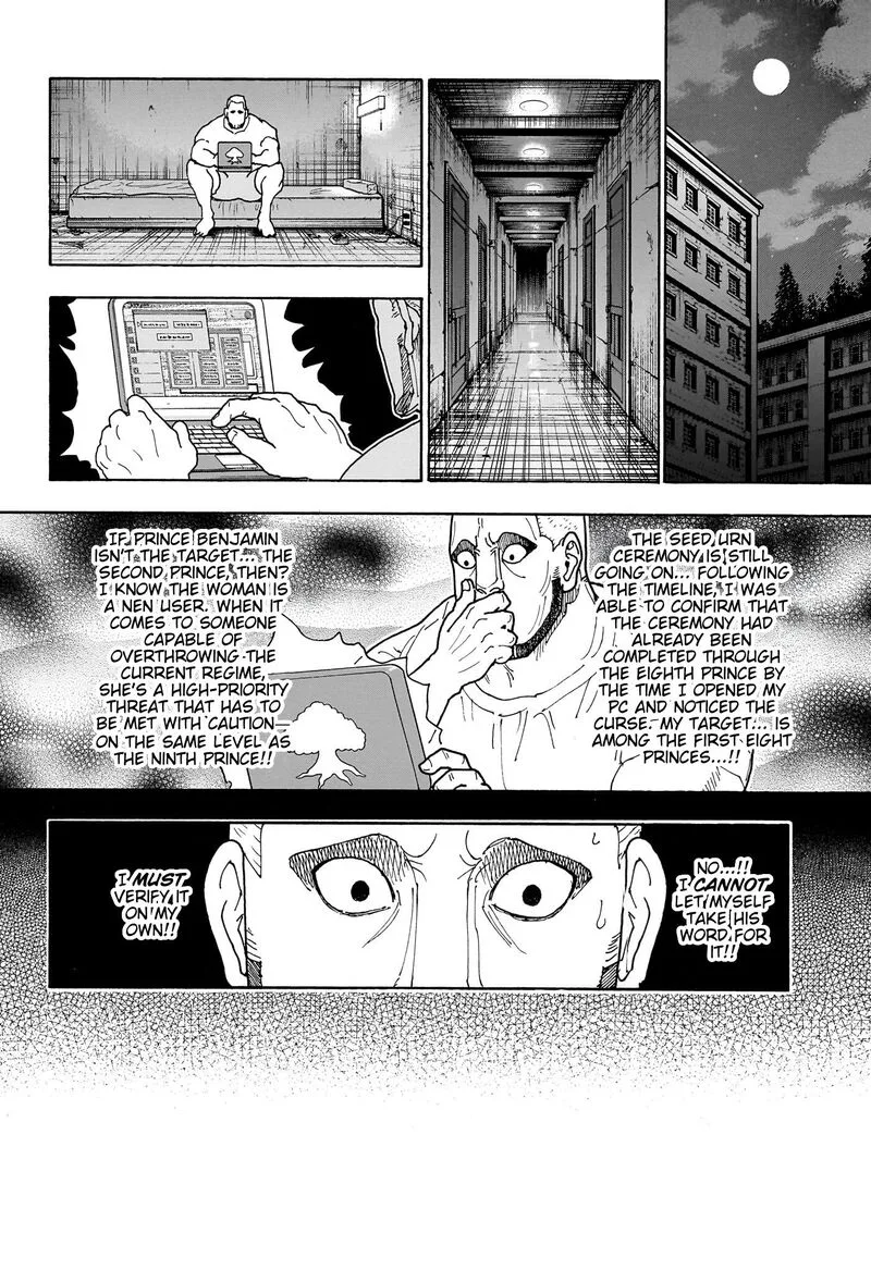 Hunter X Hunter Chapter 415 page 8