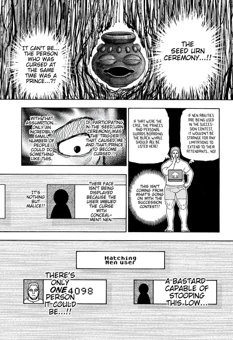 Hunter X Hunter Chapter 415 page 3