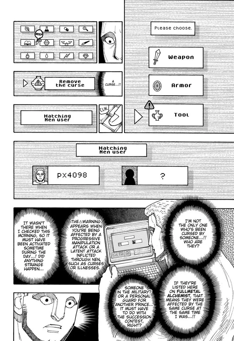 Hunter X Hunter Chapter 415 page 2