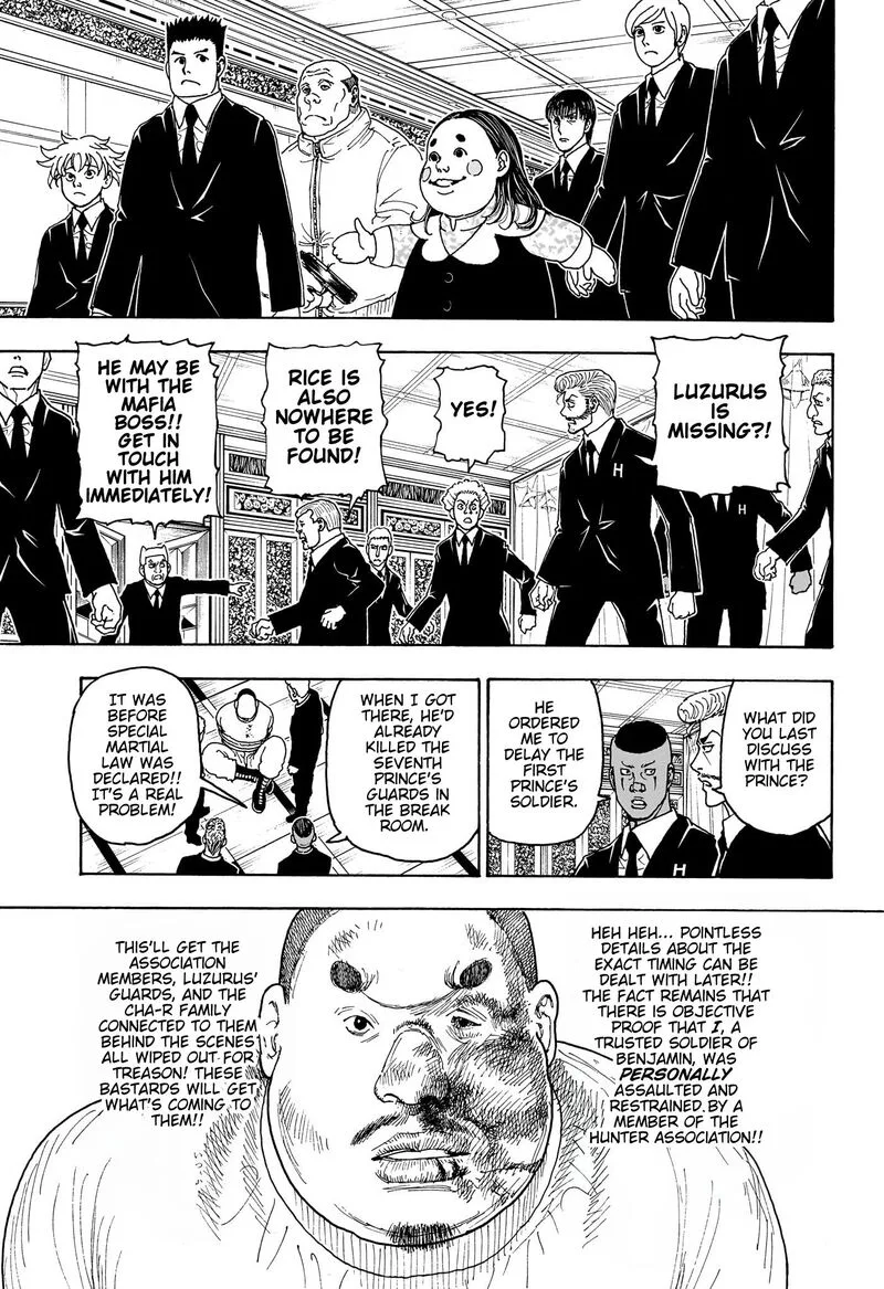 Hunter X Hunter Chapter 415 page 16