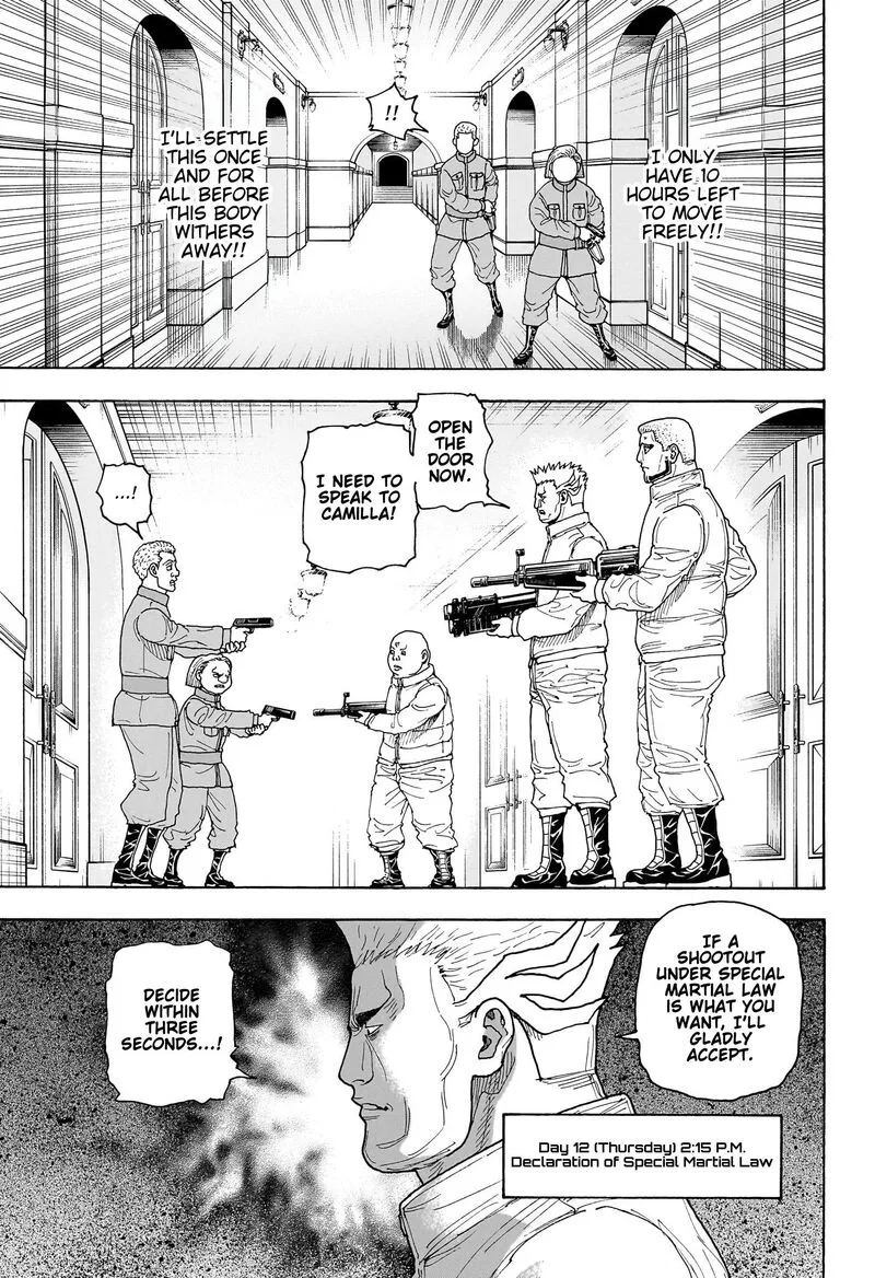 Hunter X Hunter Chapter 416 page 3