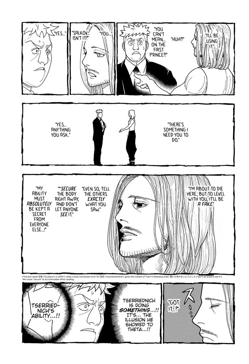 Hunter X Hunter Chapter 416 page 13