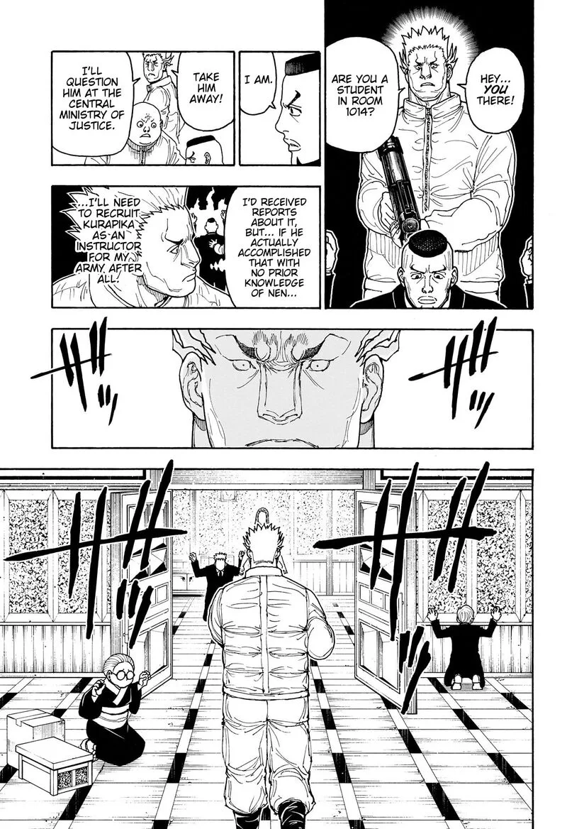 Hunter X Hunter Chapter 416 page 17