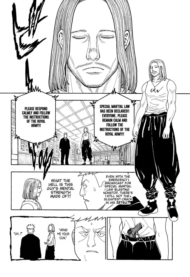 Hunter X Hunter Chapter 416 page 12
