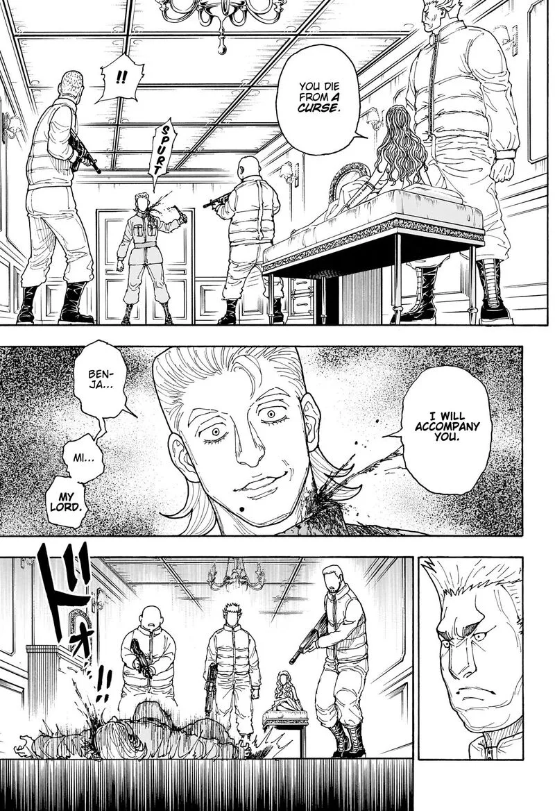 Hunter X Hunter Chapter 416 page 7