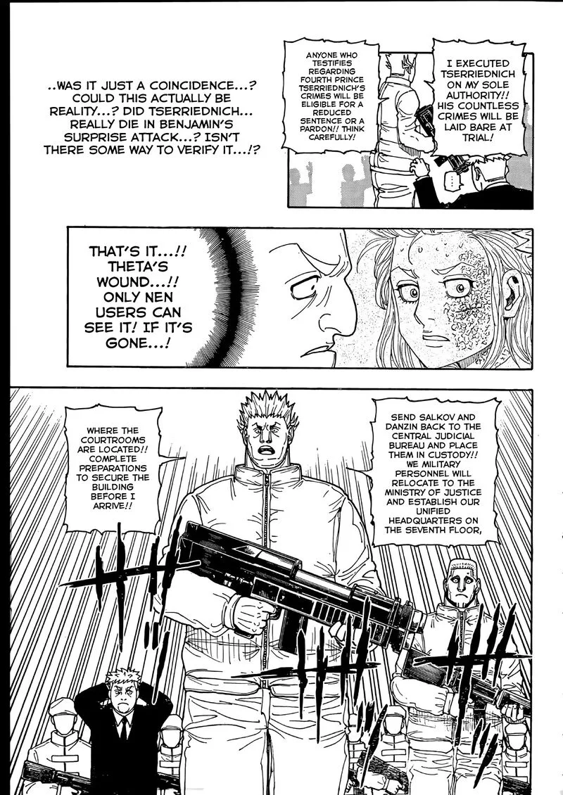 Hunter X Hunter Chapter 417 page 5