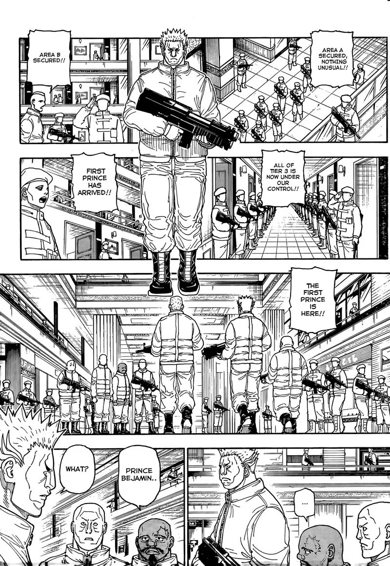 Hunter X Hunter Chapter 417 page 12