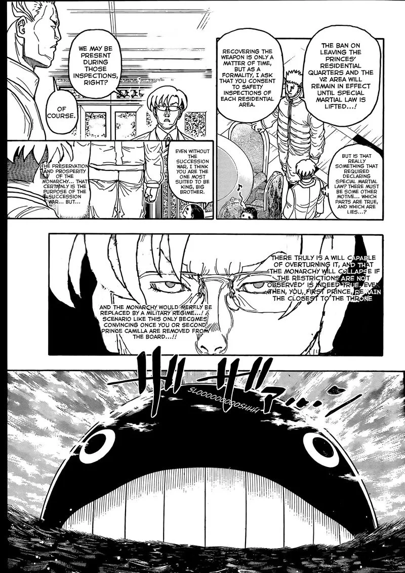 Hunter X Hunter Chapter 417 page 11