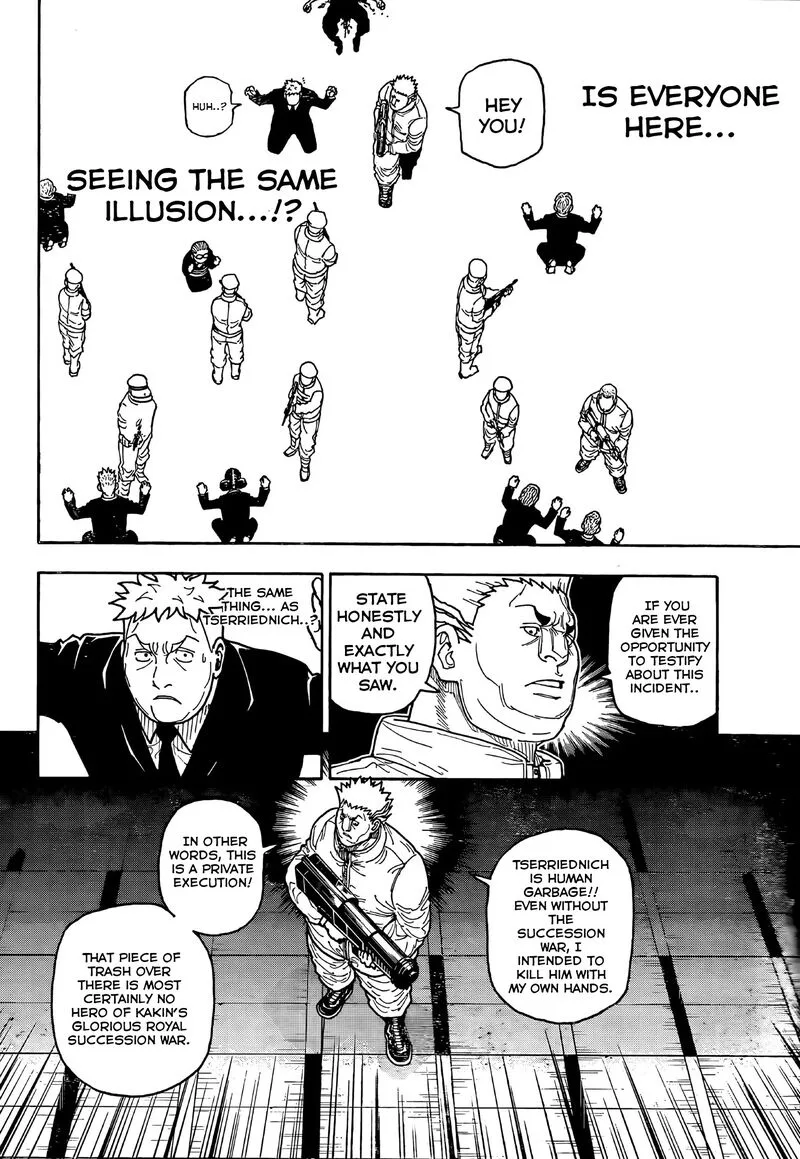 Hunter X Hunter Chapter 417 page 4