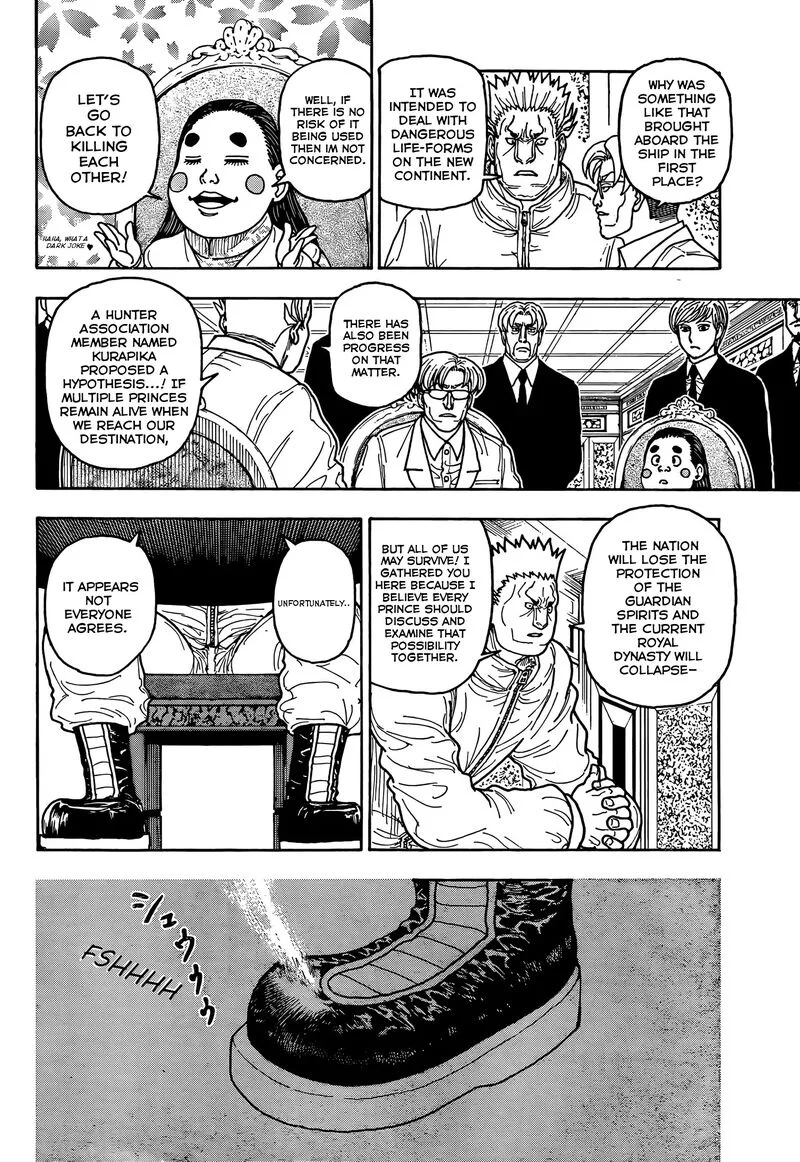 Hunter X Hunter Chapter 417 page 10