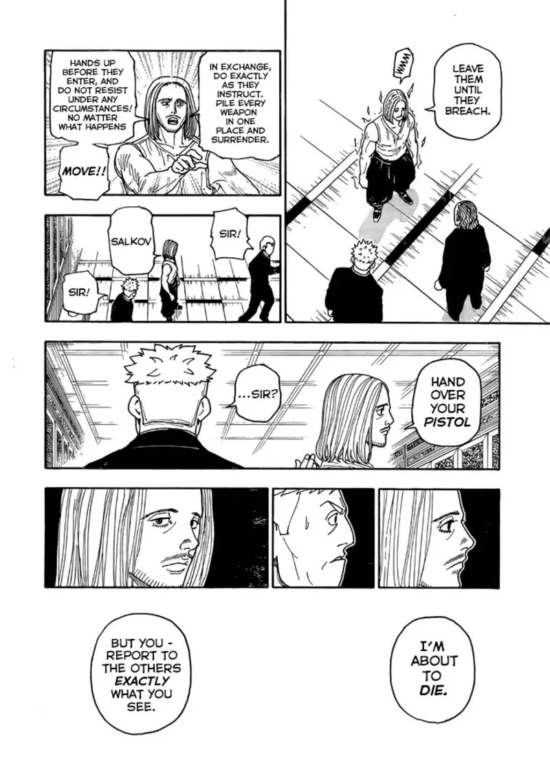Hunter X Hunter Chapter 418 page 8