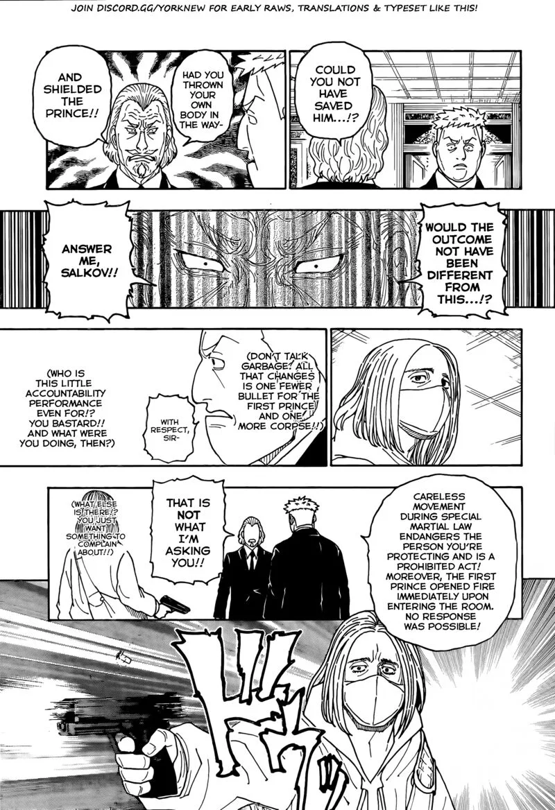 Hunter X Hunter Chapter 418 page 13