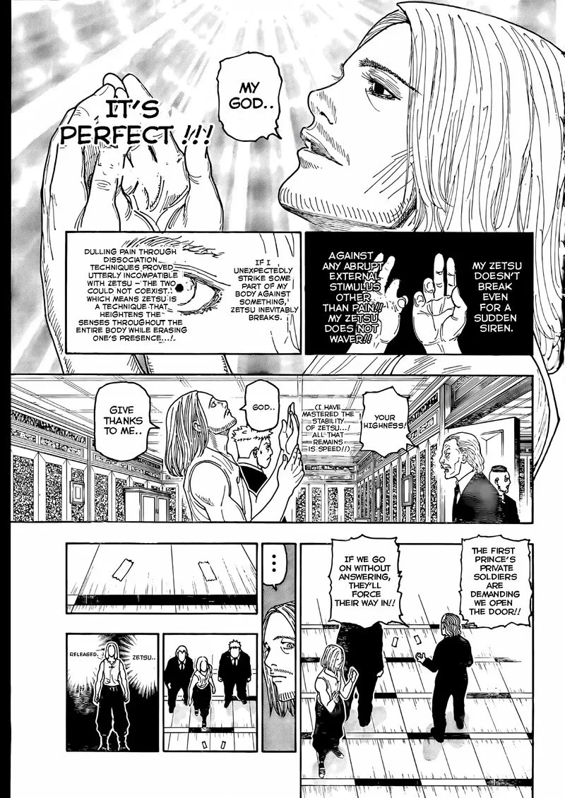 Hunter X Hunter Chapter 418 page 7