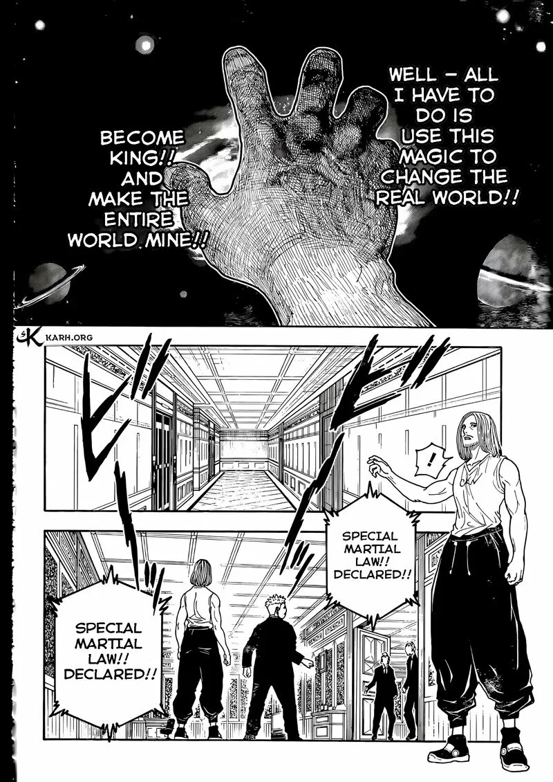 Hunter X Hunter Chapter 418 page 6