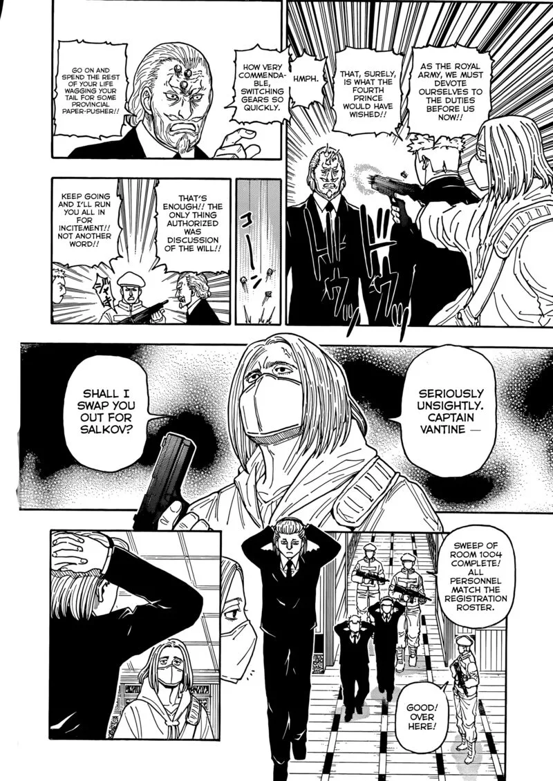 Hunter X Hunter Chapter 418 page 14
