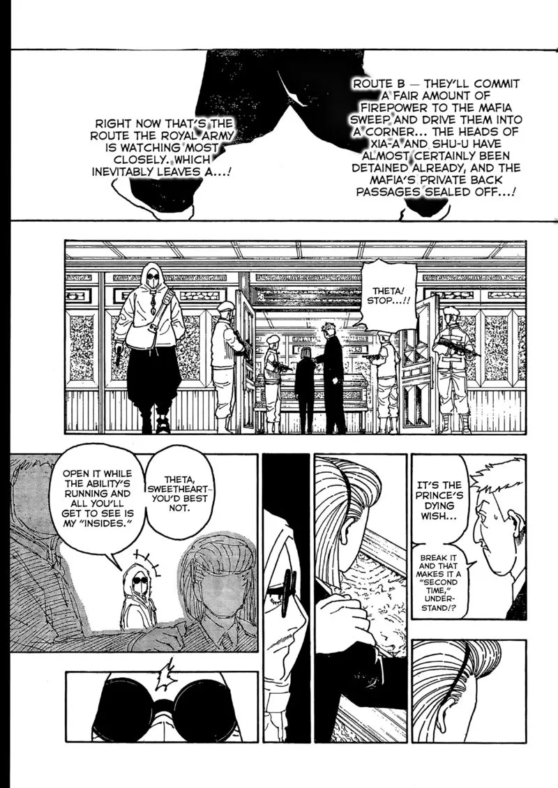 Hunter X Hunter Chapter 418 page 17