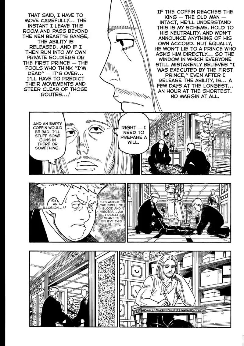 Hunter X Hunter Chapter 418 page 11