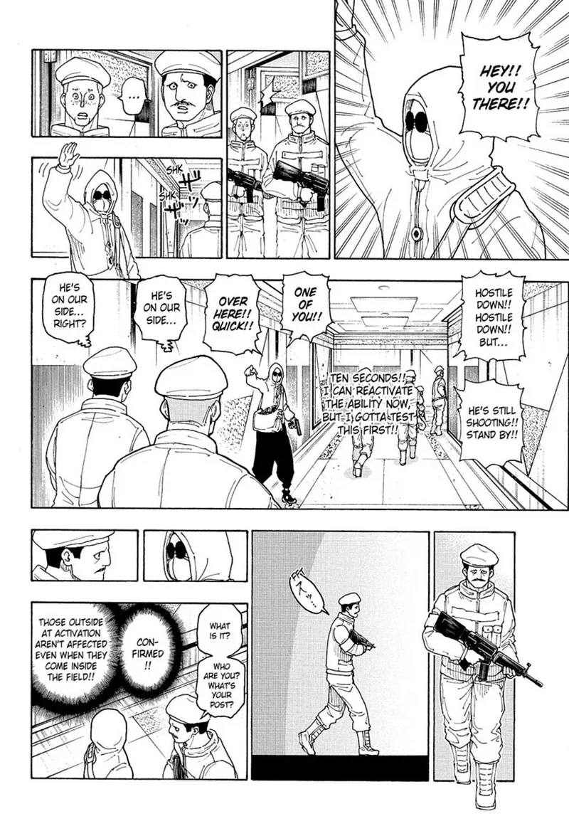 Hunter X Hunter Chapter 419 page 12