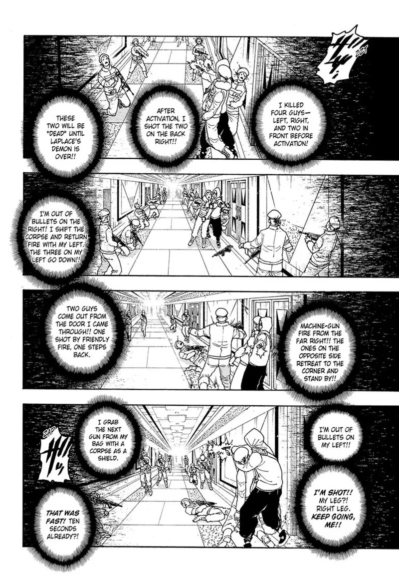 Hunter X Hunter Chapter 419 page 8