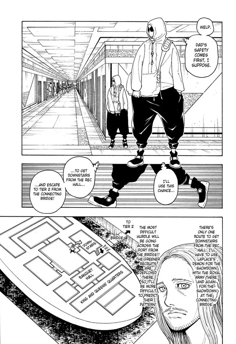 Hunter X Hunter Chapter 419 page 17