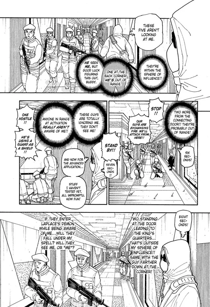 Hunter X Hunter Chapter 419 page 11