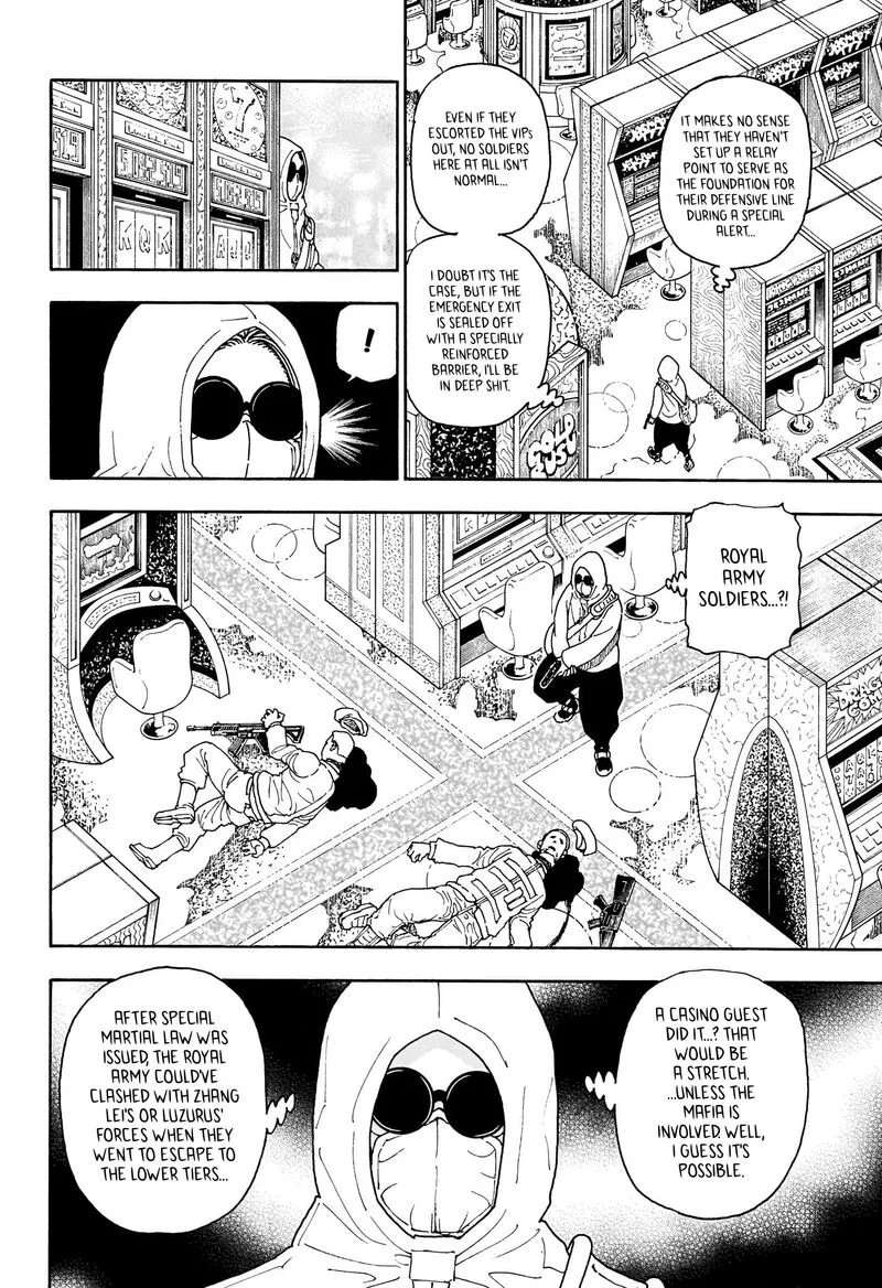 Hunter X Hunter Chapter 420 page 3