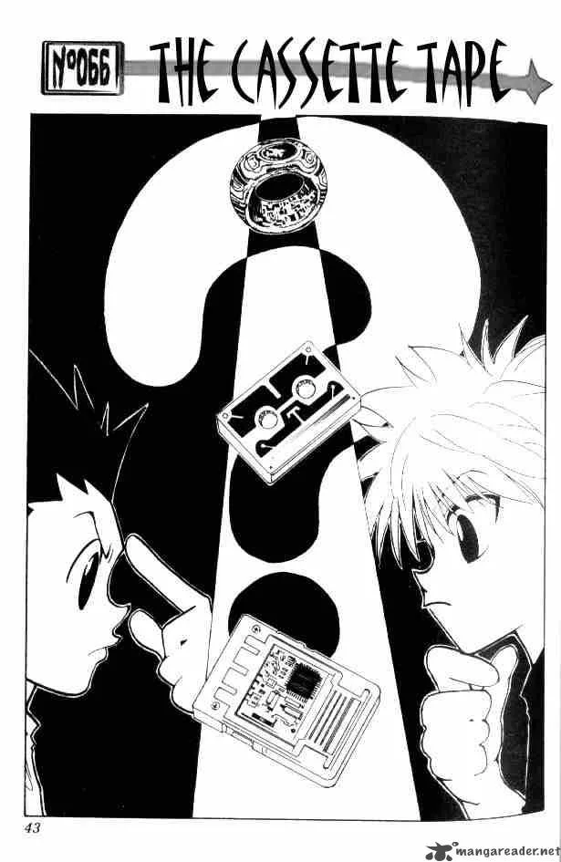 Hunter X Hunter Chapter 66 page 1