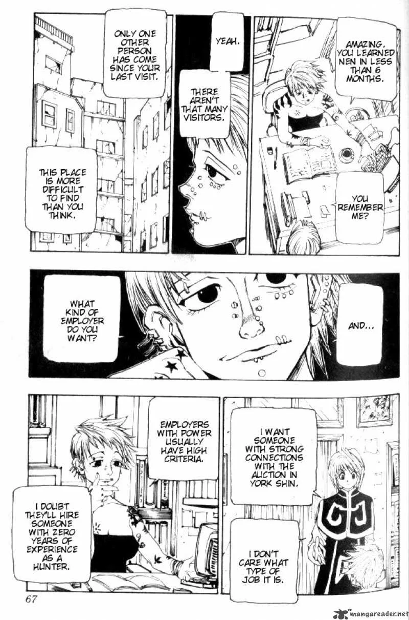 Hunter X Hunter Chapter 67 page 5