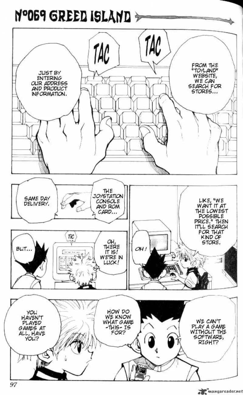 Hunter X Hunter Chapter 69 page 1