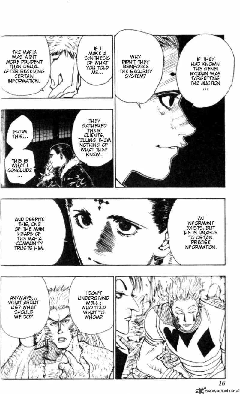 Hunter X Hunter Chapter 74 page 12