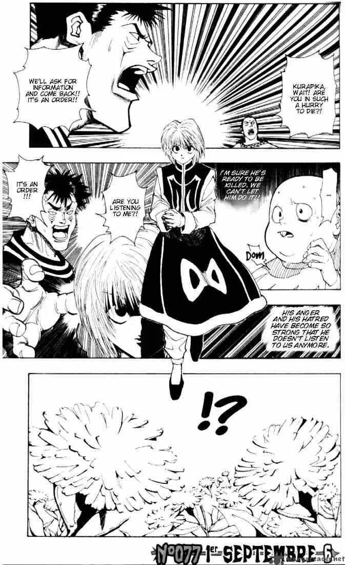 Hunter X Hunter Chapter 77 page 1