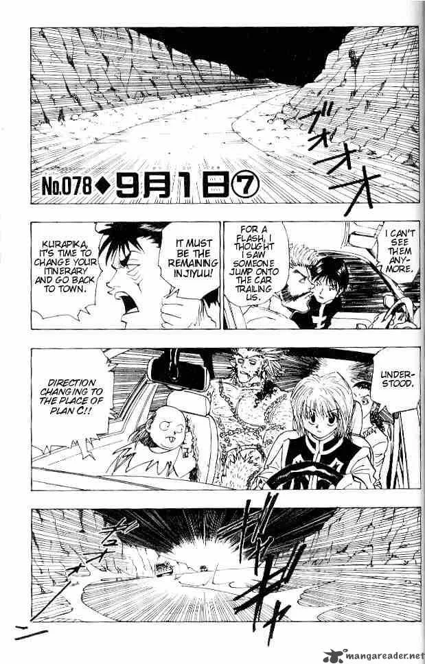 Hunter X Hunter Chapter 78 page 1