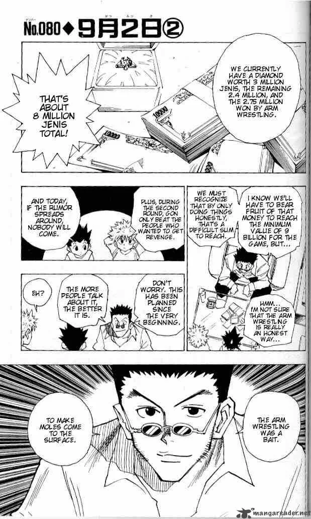 Hunter X Hunter Chapter 80 page 1