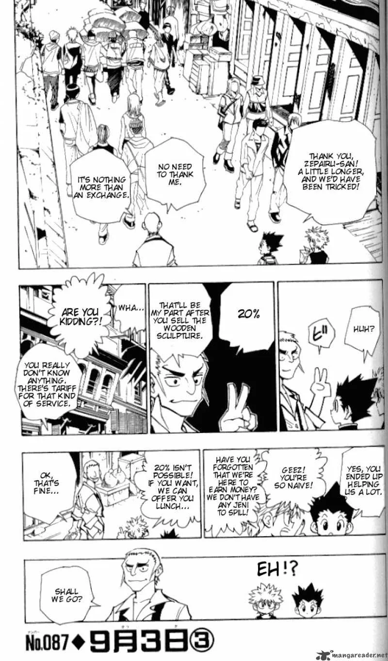 Hunter X Hunter Chapter 87 page 1