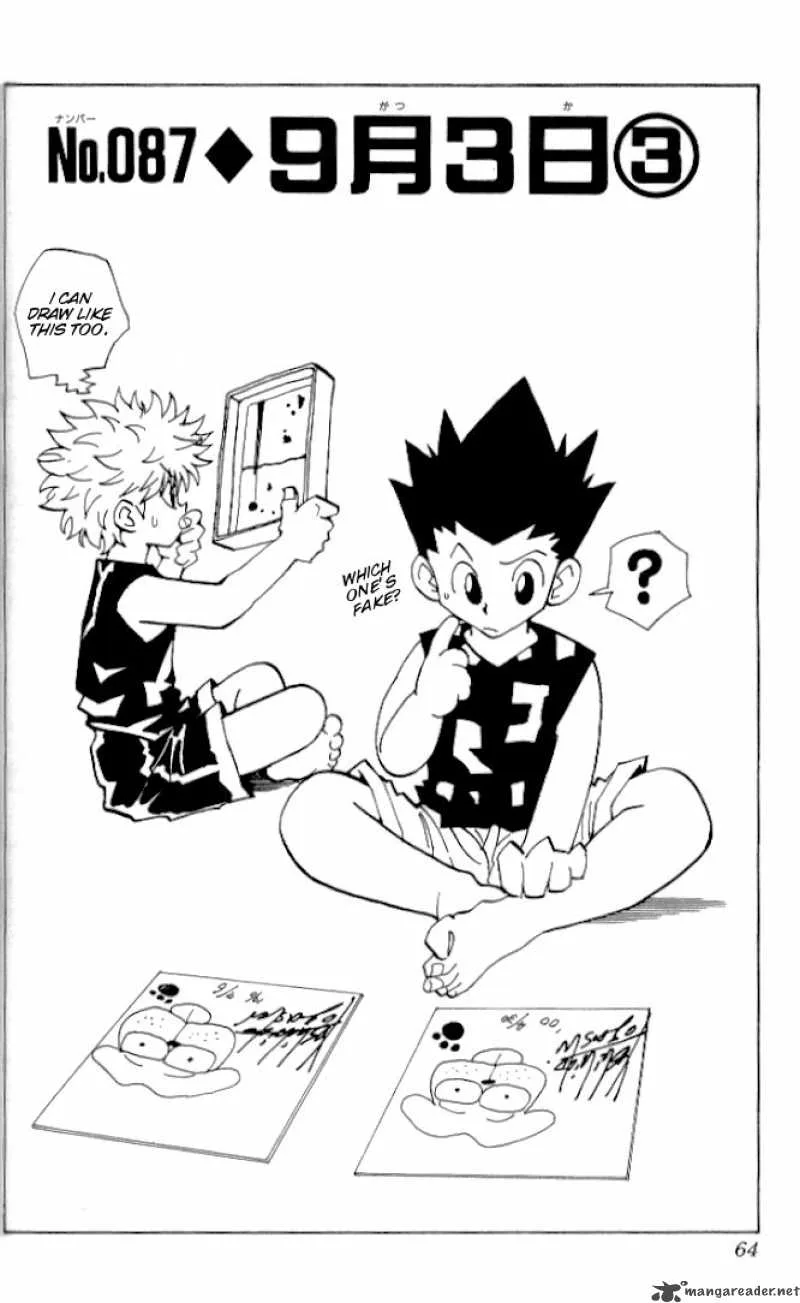Hunter X Hunter Chapter 87 page 2