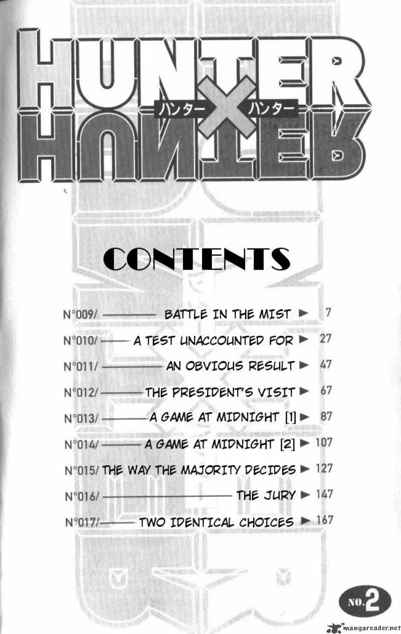 Hunter X Hunter Chapter 9 page 1