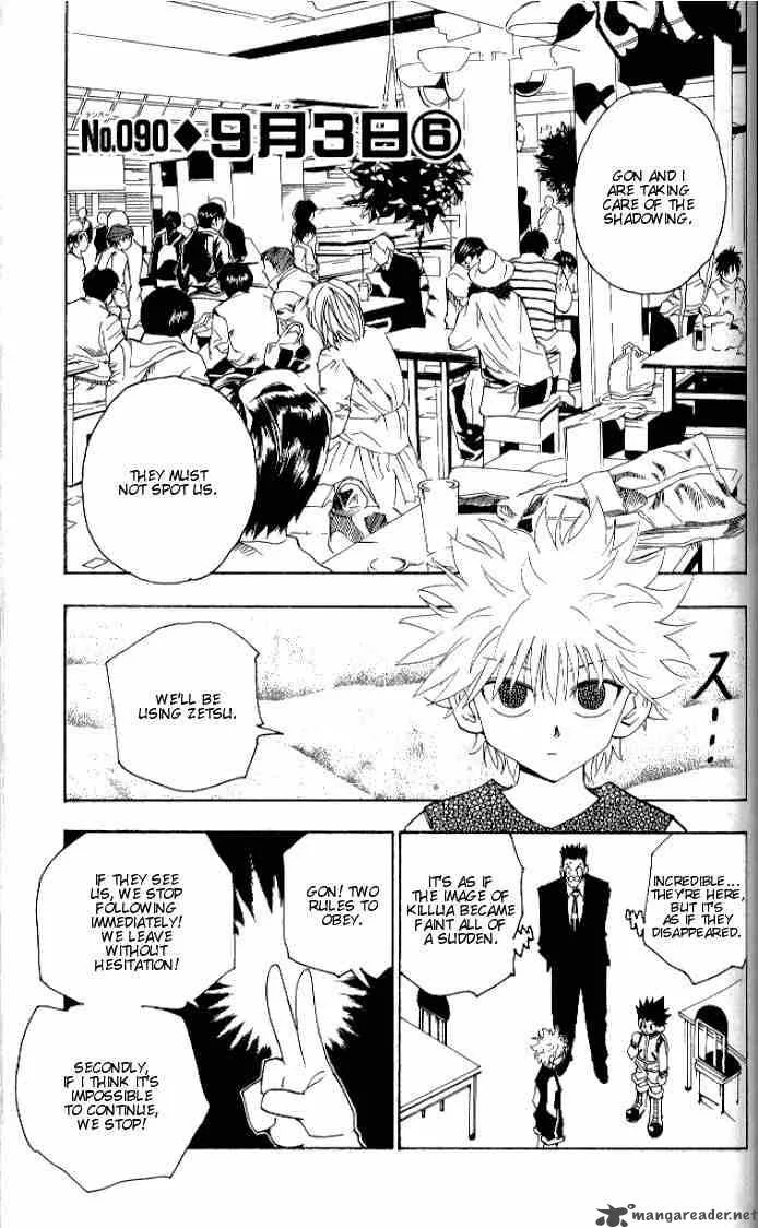 Hunter X Hunter Chapter 90 page 1